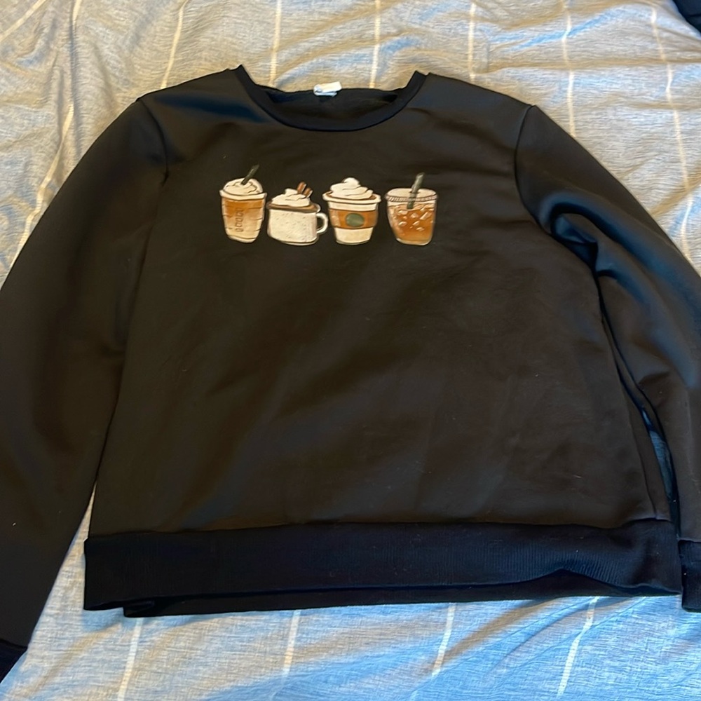 Shein black sweater. Size 11-12